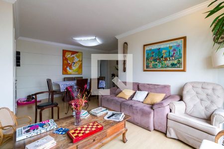 Sala de apartamento para alugar com 3 quartos, 117m² em Real Parque, São Paulo