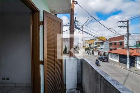 Sacada do Quarto de casa para alugar com 1 quarto, 60m² em Vila Camilópolis, Santo André