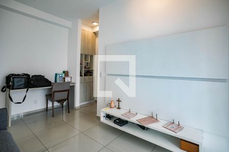 Sala de apartamento para alugar com 1 quarto, 49m² em Centro, Mogi das Cruzes