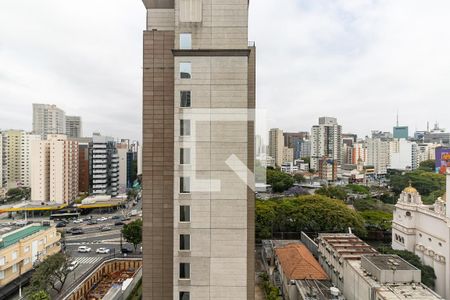 Vista da Sala de apartamento para alugar com 1 quarto, 50m² em Paraíso, São Paulo