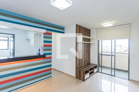 Sala de apartamento para alugar com 2 quartos, 52m² em Parque Peruche, São Paulo