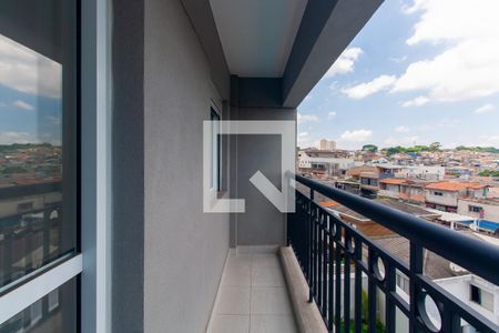 Varanda da Sala de apartamento para alugar com 2 quartos, 40m² em Jardim Angela (zona Leste), São Paulo