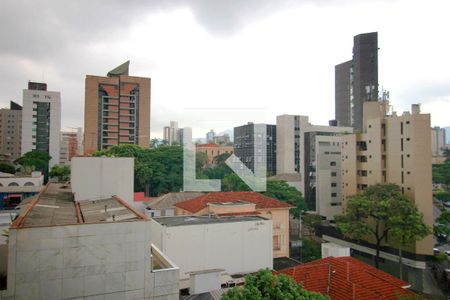 Vista da Varanda das Salas de apartamento à venda com 4 quartos, 230m² em Centro, Belo Horizonte