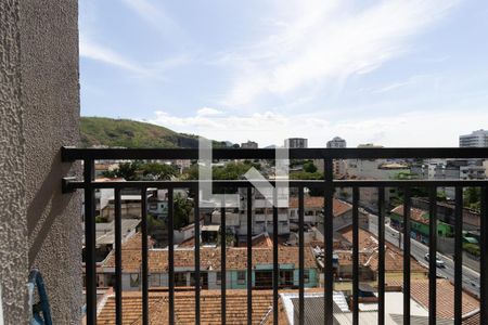 Sala Varanda de apartamento para alugar com 1 quarto, 34m² em Riachuelo, Rio de Janeiro