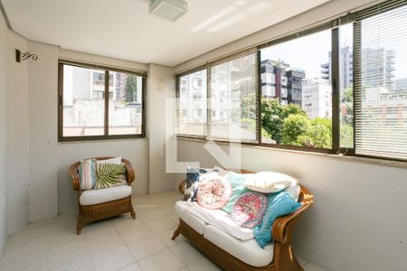 Sacada de apartamento à venda com 3 quartos, 126m² em Mont’serrat, Porto Alegre