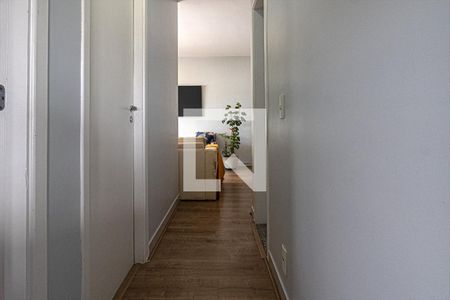 corredor para os cômodos de apartamento à venda com 3 quartos, 65m² em Vila Vera, São Paulo