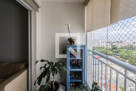 Sacada Sala de apartamento à venda com 3 quartos, 65m² em Vila Vera, São Paulo