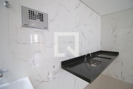 Cozinha e Área de Serviço de kitnet/studio à venda com 1 quarto, 31m² em Vila Mazzei, São Paulo