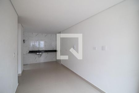 Sala e Cozinha  de kitnet/studio à venda com 1 quarto, 31m² em Vila Mazzei, São Paulo