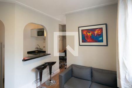 Sala  de apartamento para alugar com 1 quarto, 29m² em Jardim Paulista, São Paulo