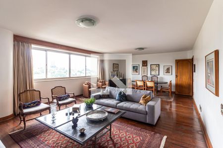 Sala de apartamento à venda com 4 quartos, 186m² em Santa Cecilia, São Paulo