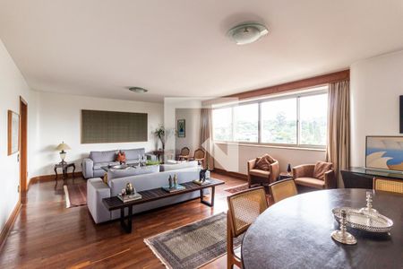 Sala de apartamento à venda com 4 quartos, 186m² em Santa Cecilia, São Paulo