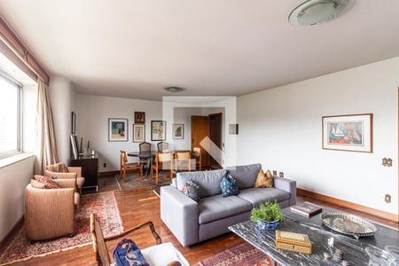 Sala de apartamento à venda com 4 quartos, 186m² em Santa Cecilia, São Paulo