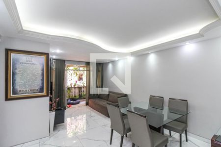 Sala de apartamento à venda com 3 quartos, 100m² em Ipiranga, Belo Horizonte