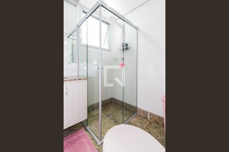 Banheiro Quarto 1 de apartamento à venda com 3 quartos, 100m² em Ipiranga, Belo Horizonte