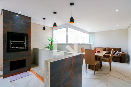 Varanda gourmet de apartamento para alugar com 3 quartos, 250m² em Jardim Pilar, Mauá