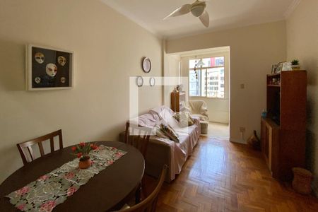 Sala de apartamento à venda com 3 quartos, 80m² em Flamengo, Rio de Janeiro