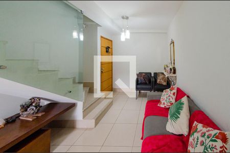 Sala de apartamento à venda com 3 quartos, 132m² em Alto Caiçaras, Belo Horizonte