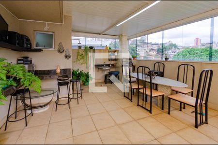 Cobertura de apartamento à venda com 3 quartos, 132m² em Alto Caiçaras, Belo Horizonte