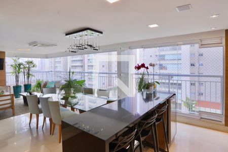 Varanda gourmet de apartamento à venda com 4 quartos, 221m² em Mooca, São Paulo