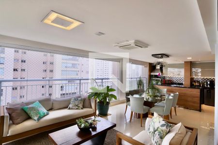 Varanda gourmet de apartamento para alugar com 4 quartos, 221m² em Mooca, São Paulo