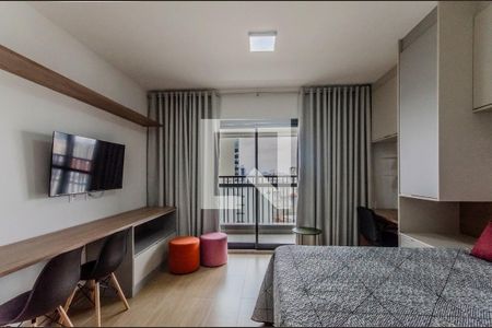 Sala/Quarto de apartamento para alugar com 1 quarto, 29m² em Liberdade, São Paulo