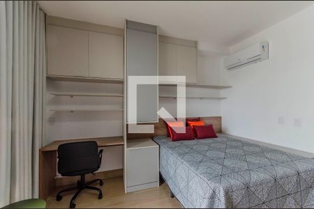 Sala/Quarto de apartamento para alugar com 1 quarto, 29m² em Liberdade, São Paulo