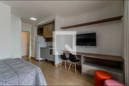 Sala/Quarto de apartamento para alugar com 1 quarto, 29m² em Liberdade, São Paulo