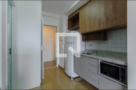 Cozinha de apartamento para alugar com 1 quarto, 29m² em Liberdade, São Paulo