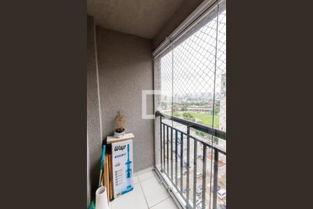 Varanda - Sala de apartamento à venda com 3 quartos, 66m² em Vila Metalúrgica, Santo André