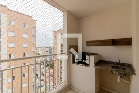 Varanda Gourmet de apartamento para alugar com 3 quartos, 83m² em Picanço, Guarulhos