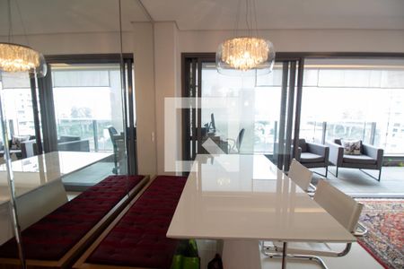 Sala de Jantar de apartamento para alugar com 1 quarto, 81m² em Brooklin, São Paulo