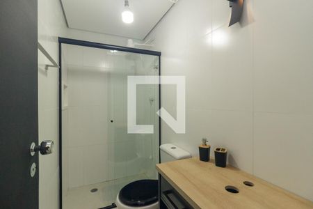 Banheiro de kitnet/studio à venda com 1 quarto, 38m² em Santa Cecilia, São Paulo