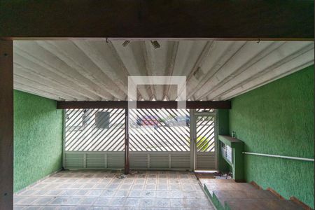 Vista da Sala de casa à venda com 3 quartos, 170m² em Vila Scarpelli, Santo André