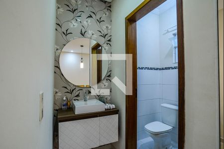 Lavabo de casa à venda com 3 quartos, 213m² em Parque Novo Oratório, Santo André