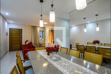 Sala de Jantar de casa à venda com 3 quartos, 213m² em Parque Novo Oratório, Santo André