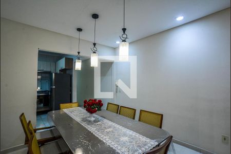 Sala de Jantar de casa à venda com 3 quartos, 213m² em Parque Novo Oratório, Santo André