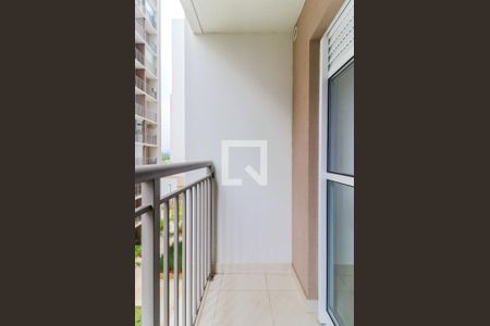 Varanda da Sala de apartamento para alugar com 1 quarto, 24m² em Jardim Caravelas, São Paulo