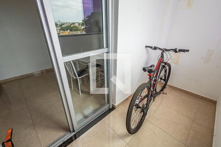 Varanda de apartamento à venda com 3 quartos, 80m² em Santa Branca, Belo Horizonte