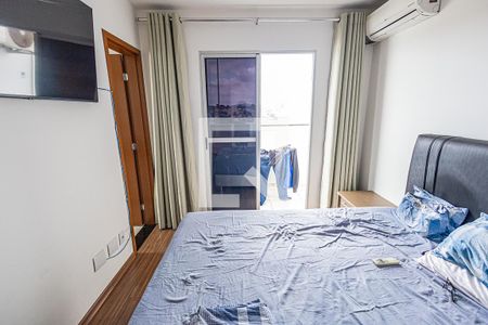 Quarto 1 / varanda e suíte de apartamento à venda com 3 quartos, 80m² em Santa Branca, Belo Horizonte