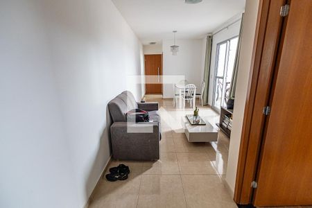 Sala de apartamento à venda com 3 quartos, 80m² em Santa Branca, Belo Horizonte