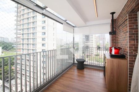 Varanda  de apartamento para alugar com 2 quartos, 99m² em Moema, São Paulo