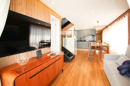 Sala de apartamento para alugar com 2 quartos, 99m² em Moema, São Paulo