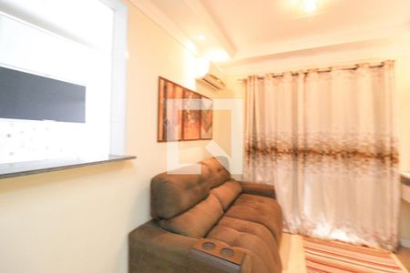 Sala de apartamento à venda com 2 quartos, 54m² em Vila Della Piazza, Jundiaí