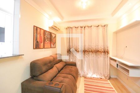 Sala de apartamento à venda com 2 quartos, 54m² em Vila Della Piazza, Jundiaí