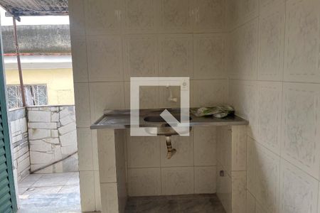 Cozinha de casa para alugar com 1 quarto, 44m² em Parque Lafaiete, Duque de Caxias