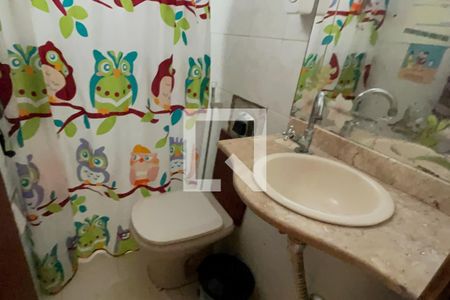 Banheiro de casa para alugar com 1 quarto, 21m² em Parque Lafaiete, Duque de Caxias