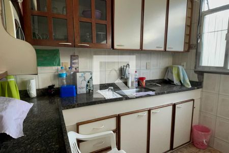 Cozinha de casa para alugar com 1 quarto, 21m² em Parque Lafaiete, Duque de Caxias