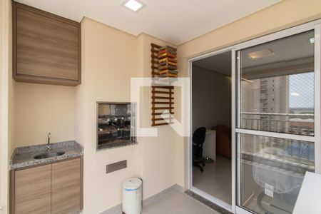 Varanda Gourmet de apartamento à venda com 2 quartos, 75m² em Vila Augusta, Guarulhos