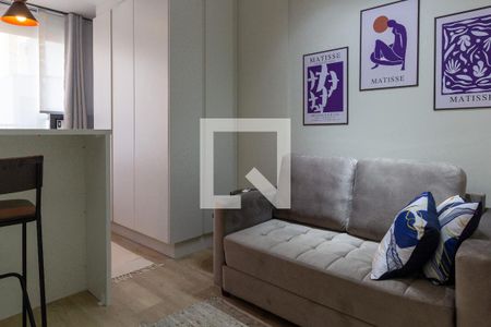 Studio para alugar com 26m², 1 quarto e sem vagaSala